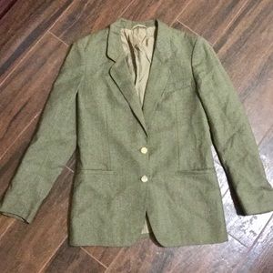 Olive green Heather Blazer!